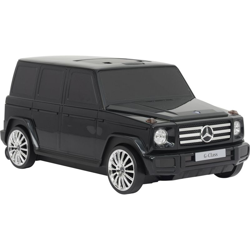 Best Ride on Cars Mercedes G Class Convertible Carry On Suitcase - Black, 1 of 6
