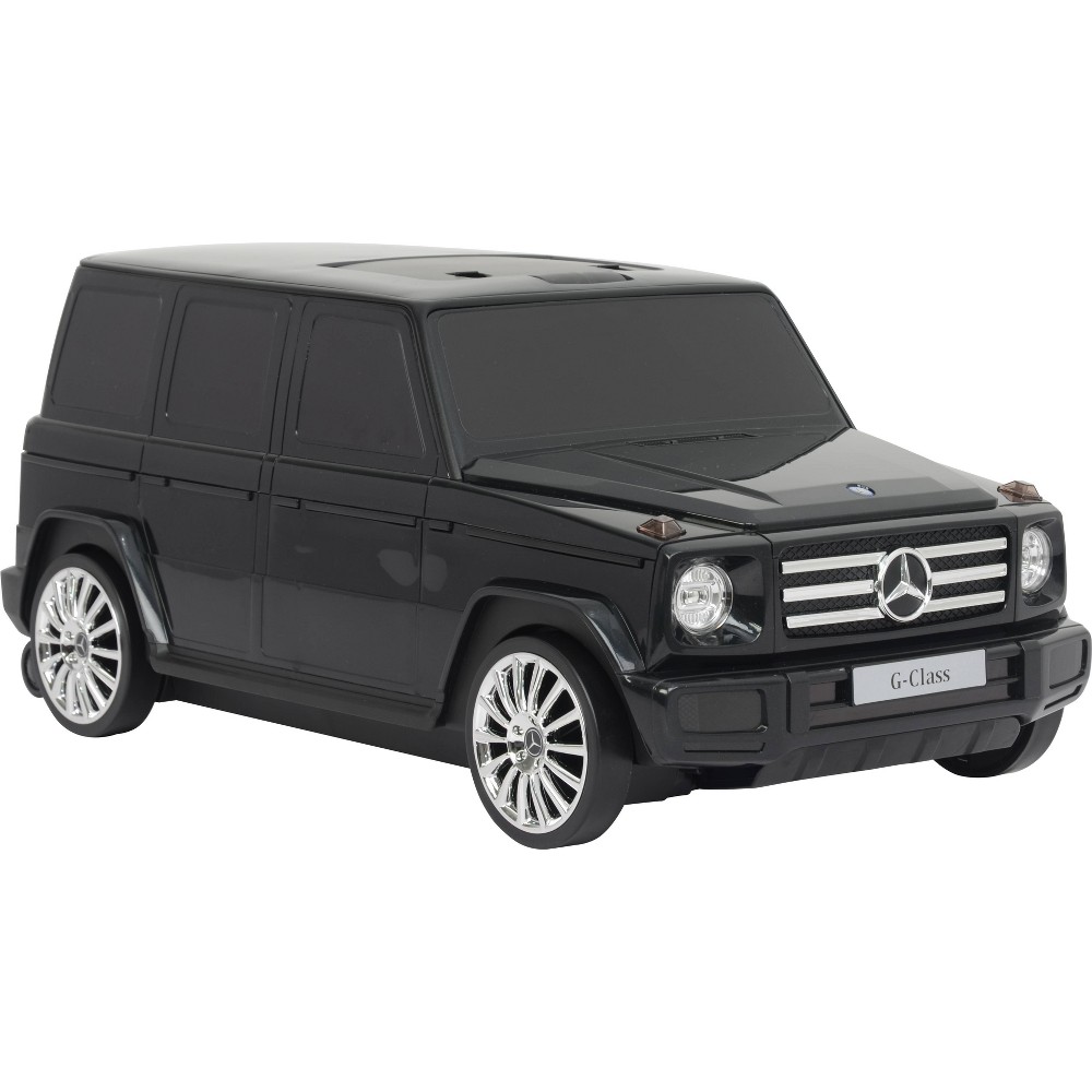 Photos - Travel Accessory Best Ride on Cars Mercedes G Class Convertible Carry On Suitcase - Black