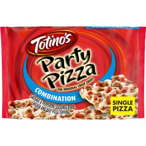 Totino's Combination Party Frozen Pizza - 10.4oz - 1 of 4