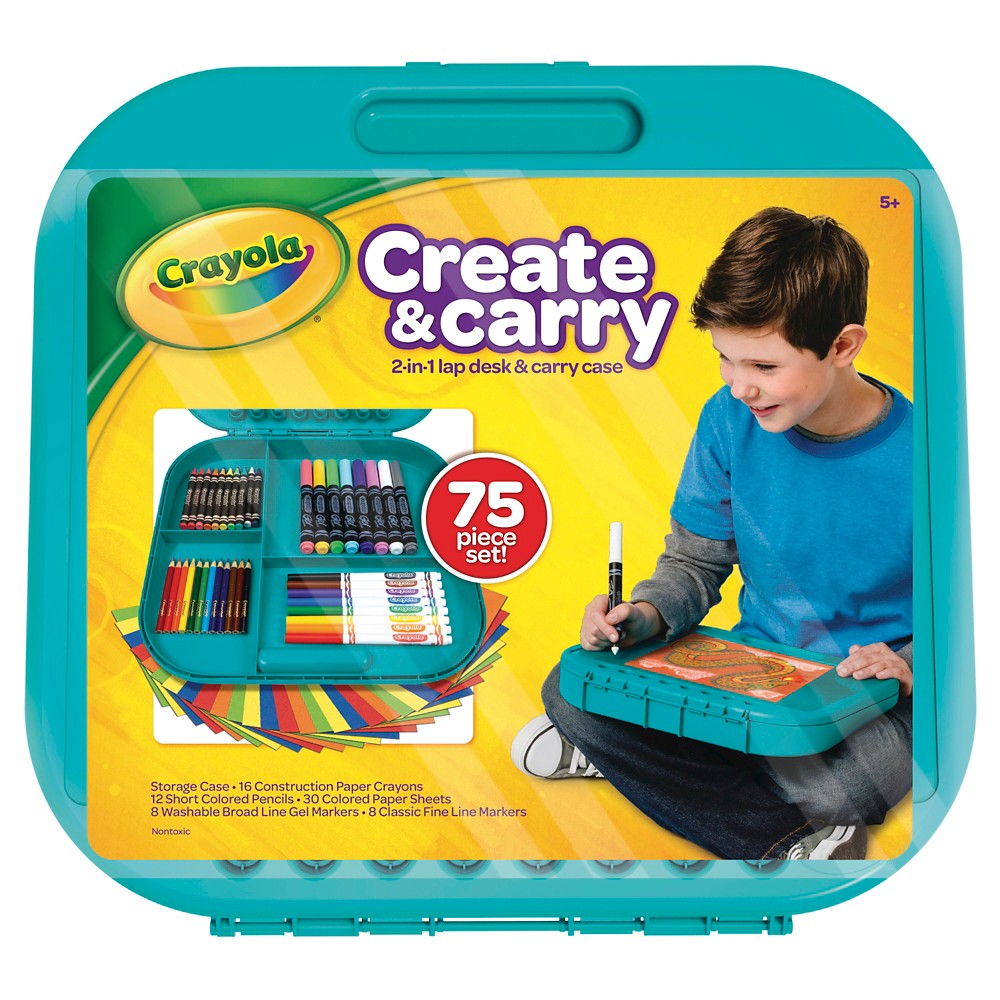 UPC 071662168148 product image for Crayola Create & Carry Case Coloring Kit | upcitemdb.com