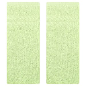 REGALWOVEN Striped Pattern Cotton Soft Absorbent Bathroom Hand Towel 14" x 30" - 1 of 4