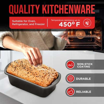 Bakken Nonstick Carbon Steel 2-Piece Loaf Pan Set