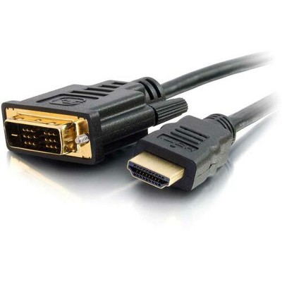 C2G-2m HDMI to DVI-D Digital Video Cables (6.6ft) - HDMI/DVI for Video Device - 6.56 ft - HDMI Digital Audio/Video - DVI Video