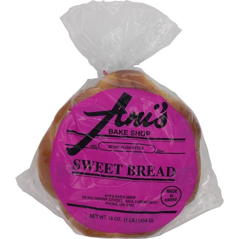 Ani's Bake Shop Sweet Bread - 16oz : Target