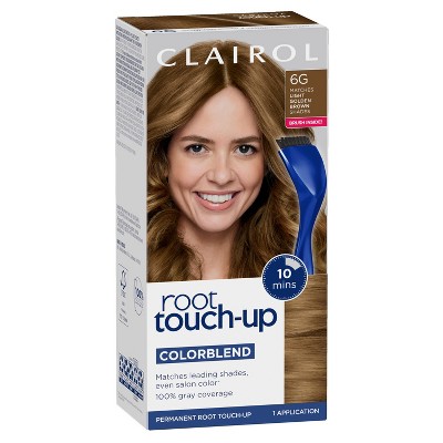 Clairol Root Touch-up Permanent Hair Color - 6g Light Golden Brown - 1 ...