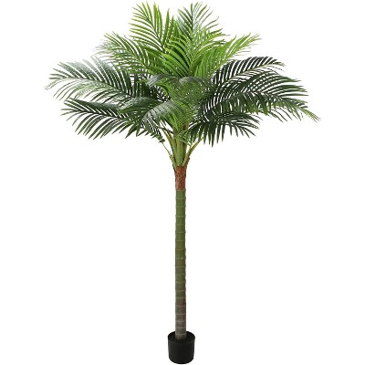 Wikineon Palm Tree Artificial Tropical Plant 6FT Tall Faux Plants Indoor Fake Floor Plants Decorative Palm Tree House Large Office