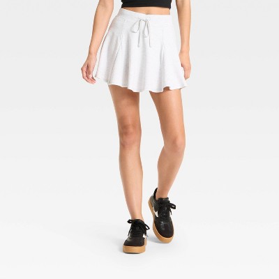 Women's French Terry Mini Skort - Wild Fable™