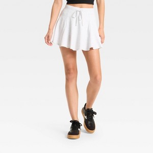Women's French Terry Mini Skort - Wild Fable™ - 1 of 3