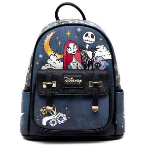 The Nightmare Before Christmas WondaPop 11" Vegan Leather Fashion Mini Backpack - 1 of 4