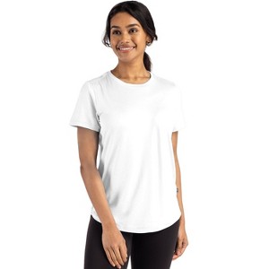 Cutter & Buck Coastline Epic Comfort Recycled Womens Short Sleeve Tee - 1 of 2
