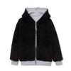 Lands' End Kids High Pile Lined Zip Hoodie - 3 of 3