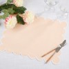 Saro Lifestyle Scalloped Hem Placemat (Set of 4) - 4 of 4