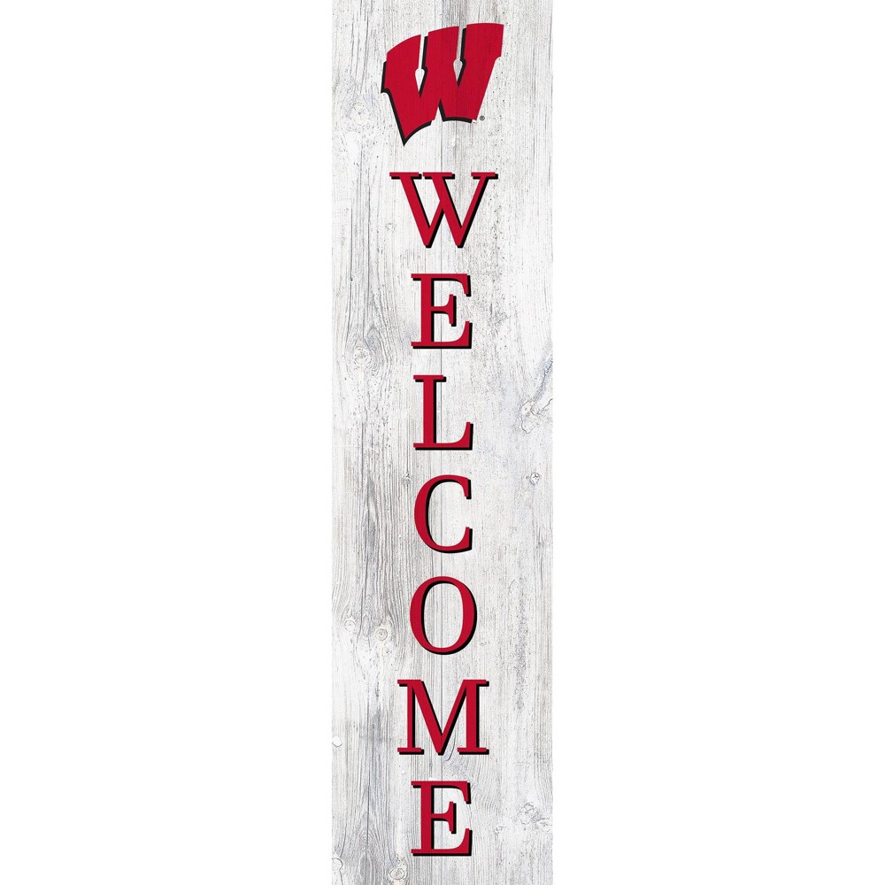 Photos - Wallpaper NCAA Wisconsin Badgers 48" Welcome Leaner