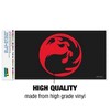 Magic The Gathering Red Mana Symbol Automotive Bumper Sticker - 3 of 4