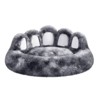 Racxily Upgraded Paw Shape Soothing Round Pet Bed - for Indoor Cats & Small/Medium Dogs, Soft, Machine Washable, Cotton - 3 of 4