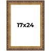 PosterPalooza | Museum Gold Picture Frame - UV Acrylic, Foam Board Backing, Hanging Hardware - 2 of 4