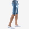 X RAY Jeans Mens Denim Jean Shorts Slim Fit Stretch Casual Knee Legth Hem 12" Inseam - 3 of 4