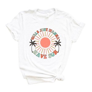 Simply Sage Market Women's Boho Girls Have Sun Short Sleeve Graphic Tee - 1 of 2