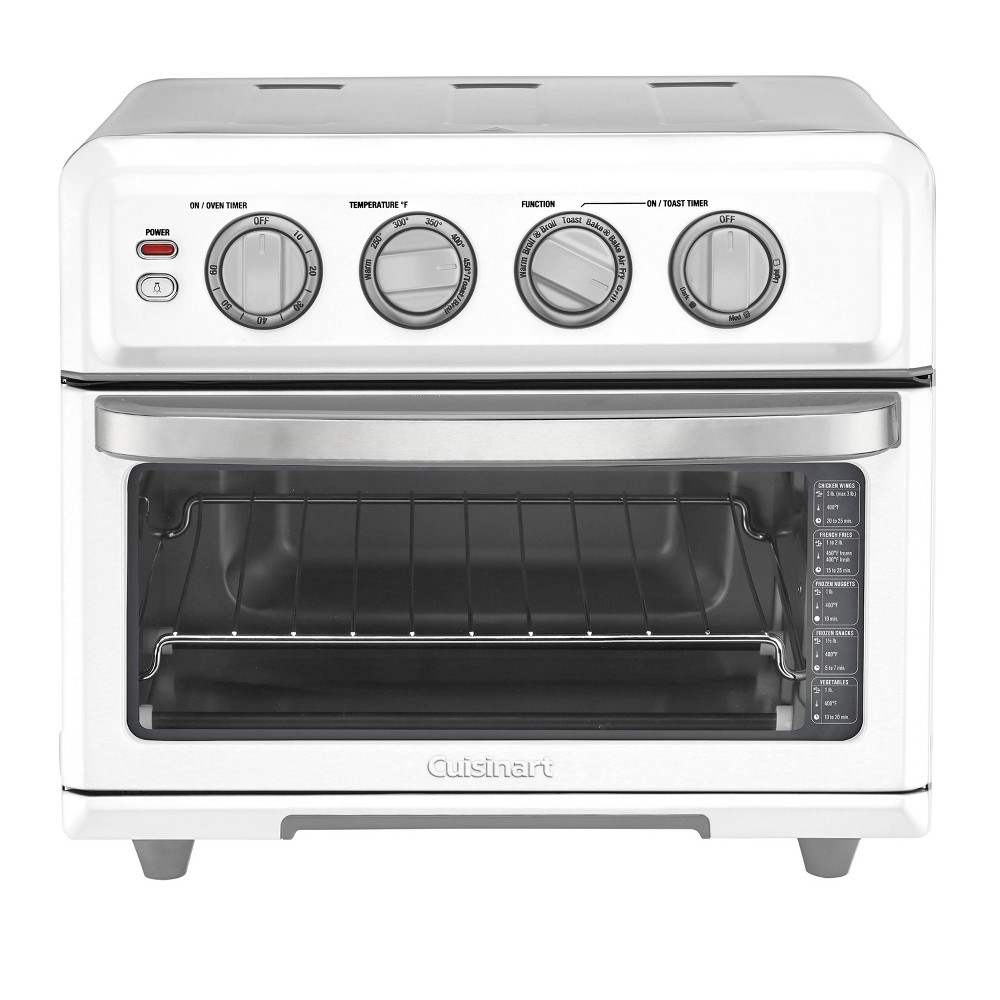 Photos - Pan Cuisinart Air Fryer Toaster Oven with Grill - White - TOA-70W 
