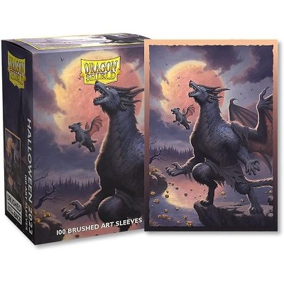Dragon Shield Arcane Tinmen Dragon Shield 12100 Art Brushed Halloween 2023 100 Card Sleeves