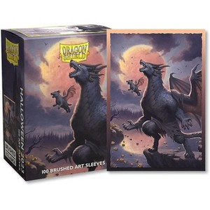 Dragon Shield Arcane Tinmen Dragon Shield 12100 Art Brushed Halloween 2023 100 Card Sleeves - 1 of 2