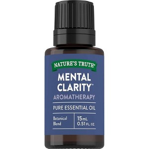 Nature's Truth Focusing Mental Clarity Pure Essential Oil, 0.51Fl Oz - 1 of 4