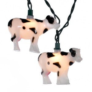 Kurt Adler 10-Light Cow Light Set - 1 of 4