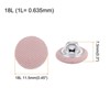 Unique Bargains Metal Shank Round Cloth Covered DIY Sewing Buttons 20 Pcs - 2 of 4