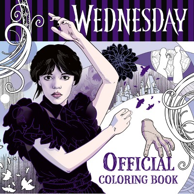 Wednesday Adult Coloring Book -by Random House (papreback) : Target