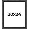 PosterPalooza | Refined Black Picture Frame - UV Acrylic, Foam Board Backing, Hanging Hardware - 2 of 4