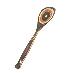 Island Bamboo Pakkawood 12-Inch Corner Spoon - 1 of 1