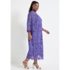 June + Vie by Roaman's Bell-Sleeve Lace Midi Dress - 4 of 4