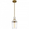 Quoizel Lighting 1 - Light Pendant in  Aged Brass - 4 of 4
