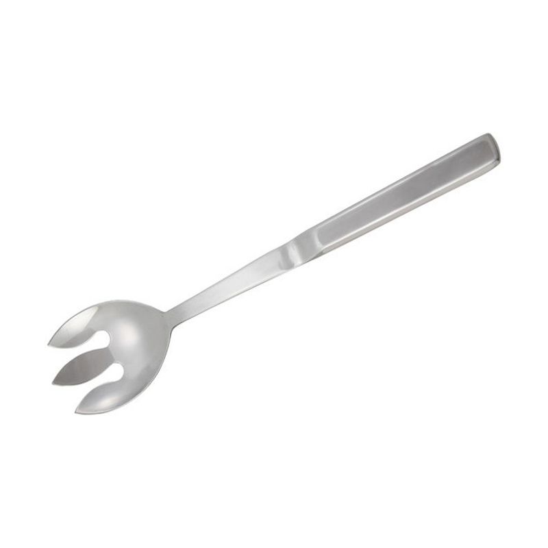 Winco Stainless Steel Notched Serving Spoon, 11-3/4-Inch, 2 of 4