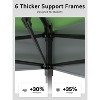 13x13 FT Pop-Up Gazebo, Outside Canopy with Mosquito Netting&UV-Resistant,Canopy Tent with Mosquito Netting,Outdoor Patio Gazebo for Party,Wedding - 4 of 4