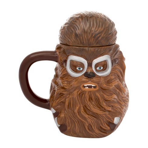 Geeki Tikis Star Wars: The Mandalorian Grogu with Cookie Ceramic Mug | 16  Ounces