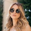 WMP Eyewear Round Metal Frame Sunglasses for Women - 4 of 4