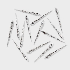 14ct Glitter Icicle Christmas Ornament Set - Wondershop™ - 1 of 3