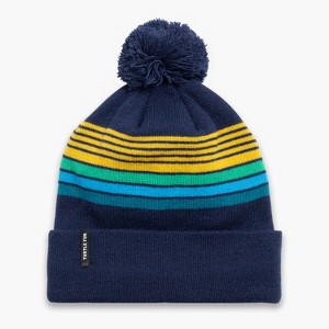 Turtle Fur Youth Omega Beanie - Winter Cuffed Pom Hat - 1 of 3