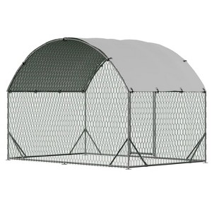 GustoWave  Large Metal Chicken Coop  Walk-in Poultry Cage - 1 of 4