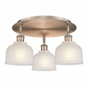 Dayton - 3 Light Flush Mount In Industrial Style-9 Inches Tall and 17.25 Inches Wide - 1 of 1