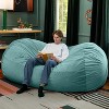 Jaxx Grand Lounger 7 Foot Bean Bag Sofa -Lush Velvet - 3 of 4