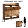 Shoe Cabinet with 4 Flip Drawers - 2 of 4