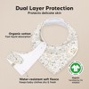 8pk Organic Baby Bandana Bibs, Baby Drool Bibs for Baby Boy, Girl, Baby Bibs for Infant, Newborn - 2 of 4