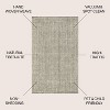 Pata Hand Woven Chunky Jute Indoor Area Rug - JONATHAN Y - 3 of 4