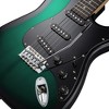 Ashthorpe 39-Inch Electric Guitar with S-S-S Pickups and Tremolo Bar, Full-Size Guitar Kit with Gig Bag and Accessories - 3 of 4