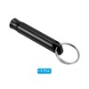 Unique Bargains Aluminum Alloy Camping Hunting Outdoor Survival Signal Whistles with Keychains 5 Pcs - 3 of 4