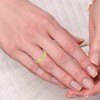 Pompeii3 Hammered Ring Set 14K Gold - 4 of 4