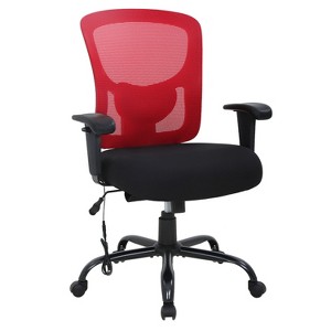 BestMassage Ergonomic Big and Tall Office Chair 400lbs Mesh Desk Chair for Heavy People - 1 of 4