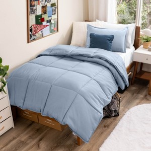 Bare Home Goose Down Alternative Comforter Set - 1 of 4